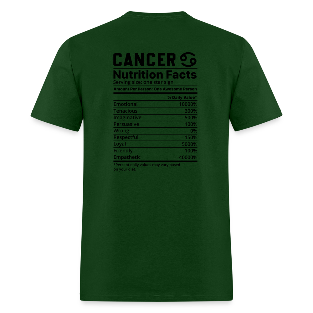 Cancer/Unisex Classic T-Shirt - forest green
