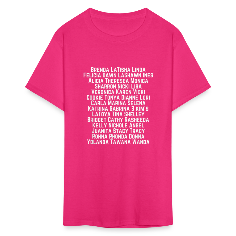 BARS 1 Unisex Classic T-Shirt - fuchsia