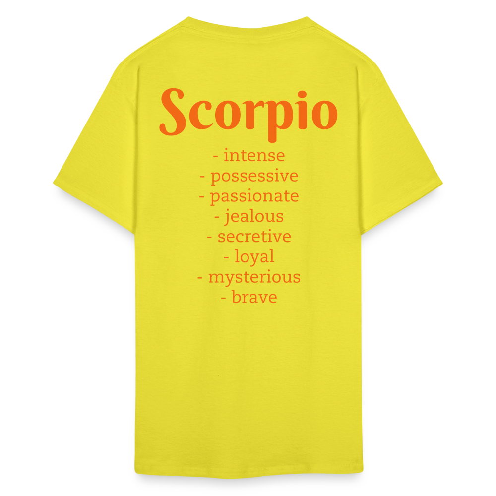 Scorpio T-Shirt - yellow