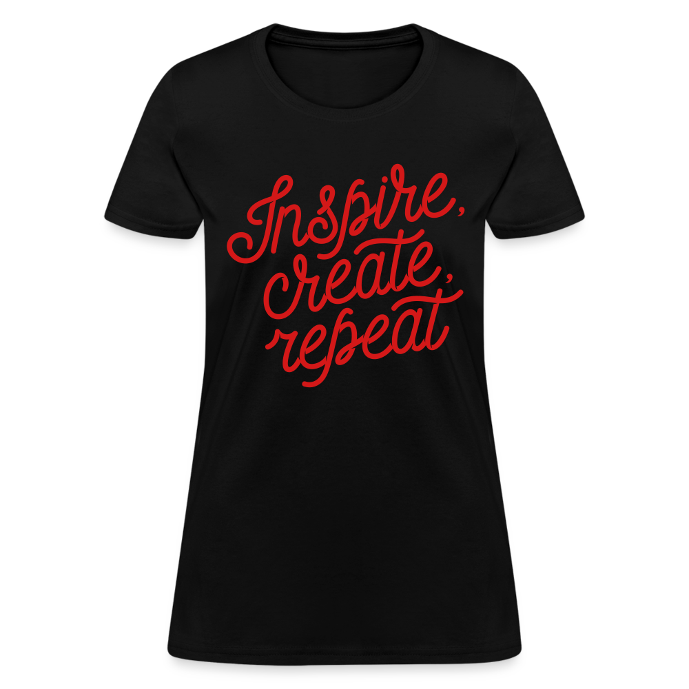 Women's T-Shirt/Inspire - black