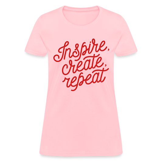 Women's T-Shirt/Inspire - pink