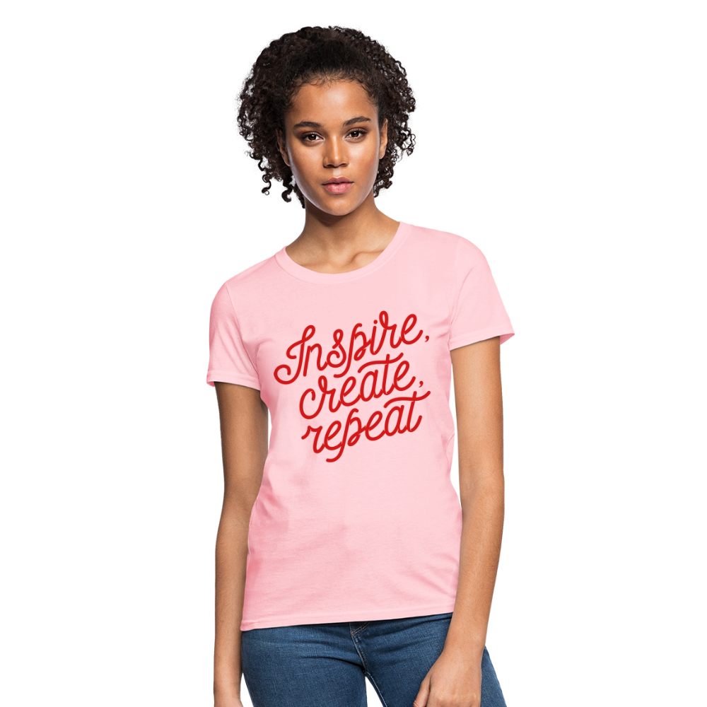 Women's T-Shirt/Inspire - pink