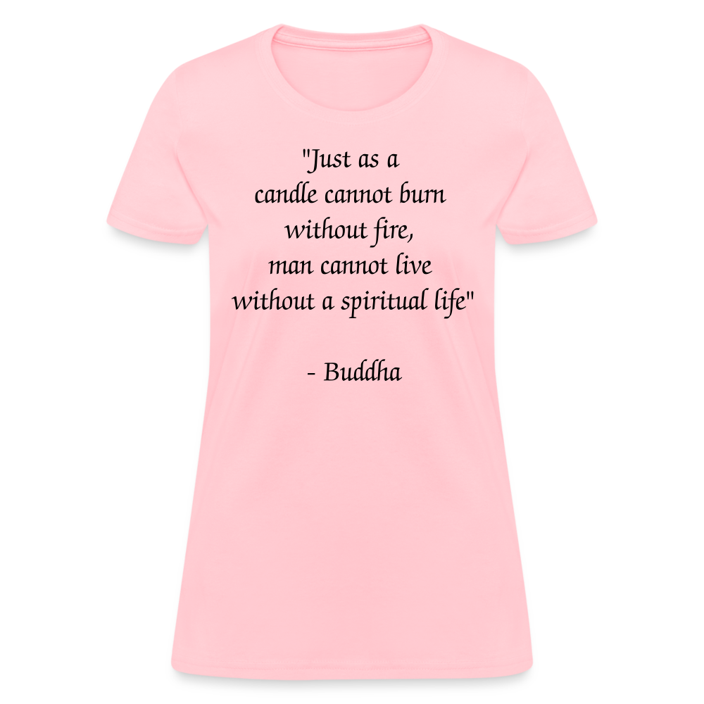 Women's T-Shirt/ Spiritual 1 - pink