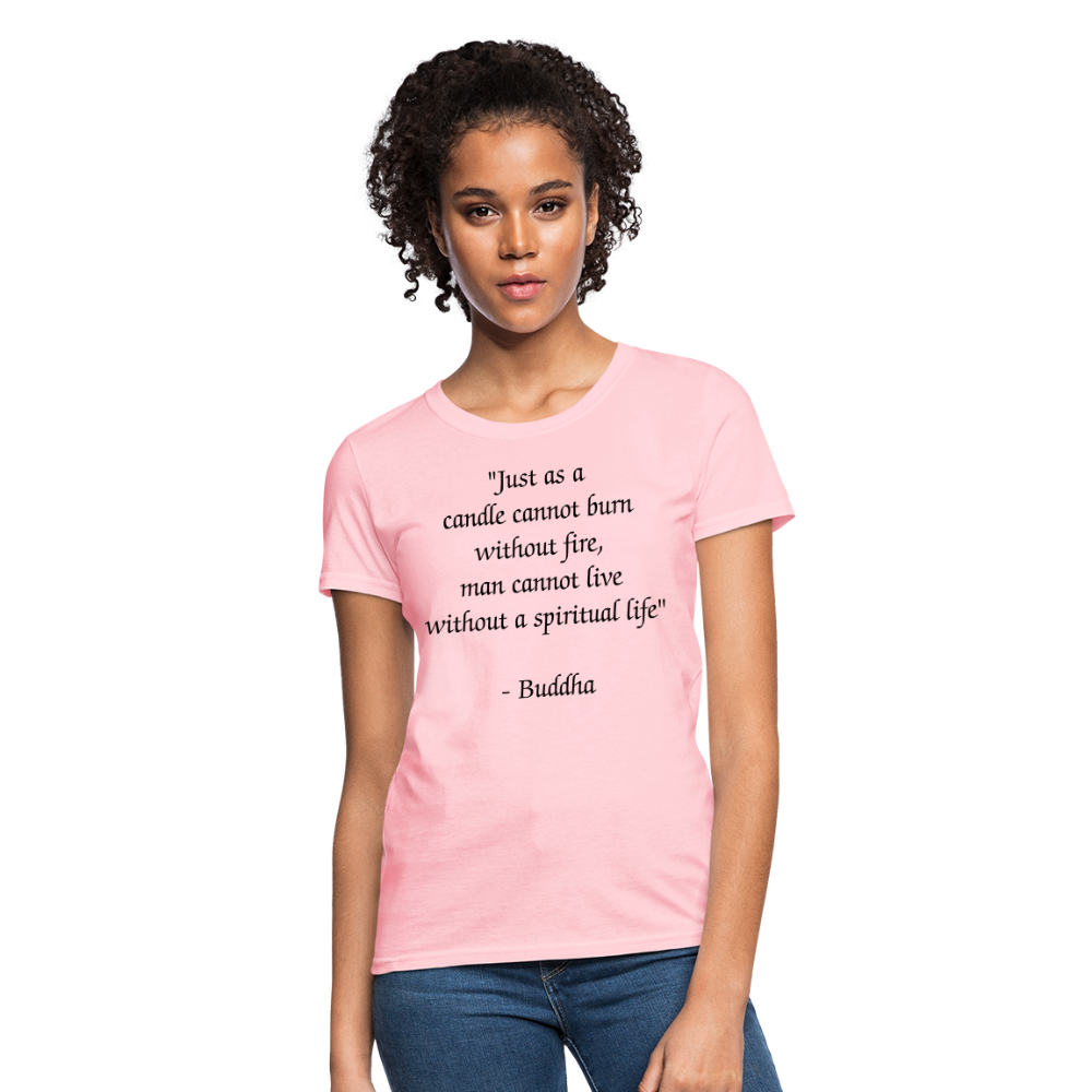 Women's T-Shirt/ Spiritual 1 - pink