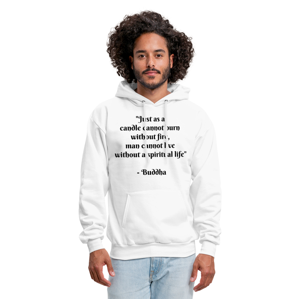 Men's Hoodie/ Spiritual 1 - white