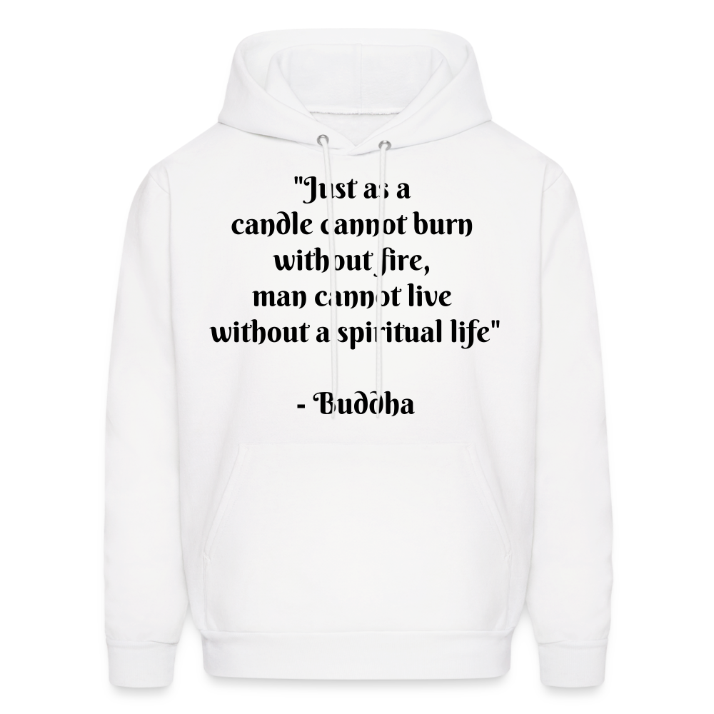 Men's Hoodie/ Spiritual 1 - white