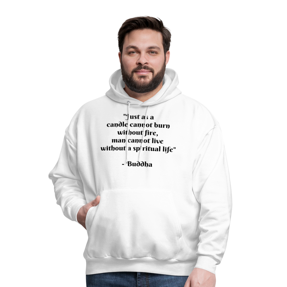 Men's Hoodie/ Spiritual 1 - white