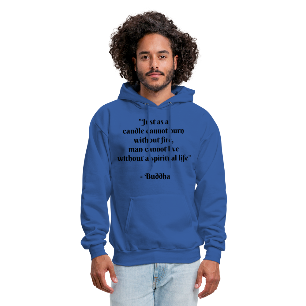 Men's Hoodie/ Spiritual 1 - royal blue