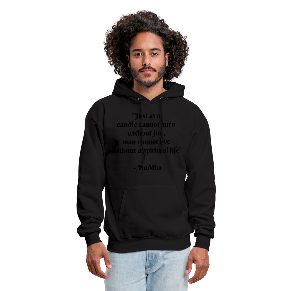 Men's Hoodie/ Spiritual 1 - black