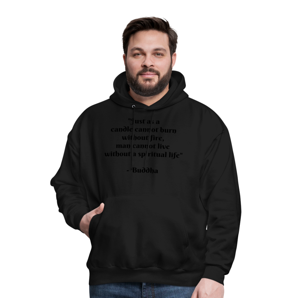 Men's Hoodie/ Spiritual 1 - black