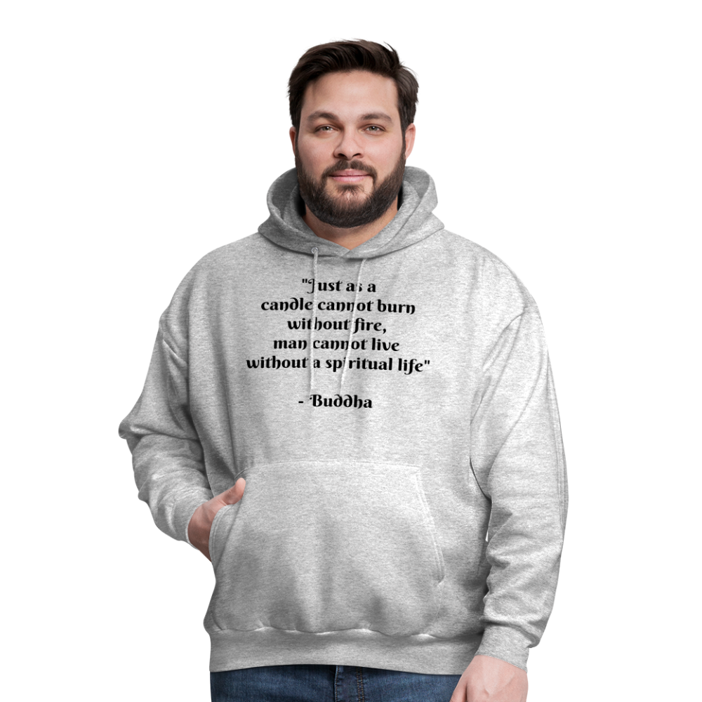 Men's Hoodie/ Spiritual 1 - heather gray