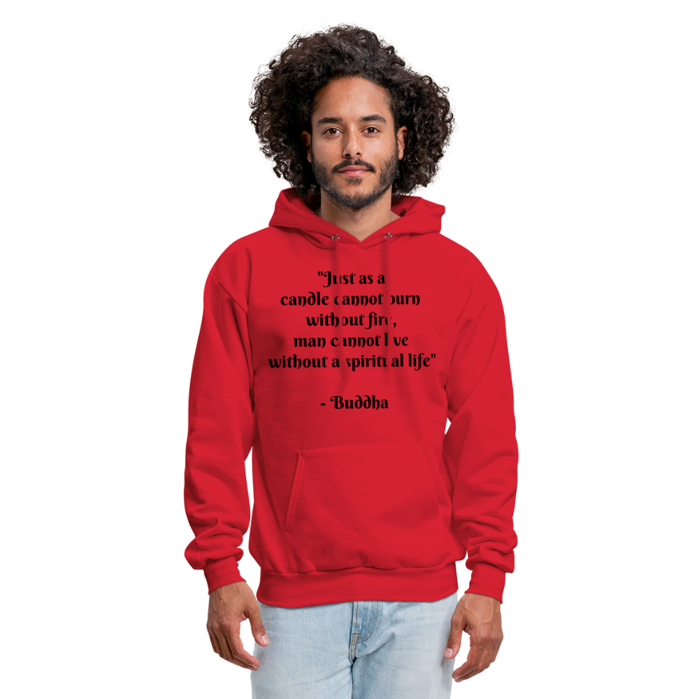 Men's Hoodie/ Spiritual 1 - red