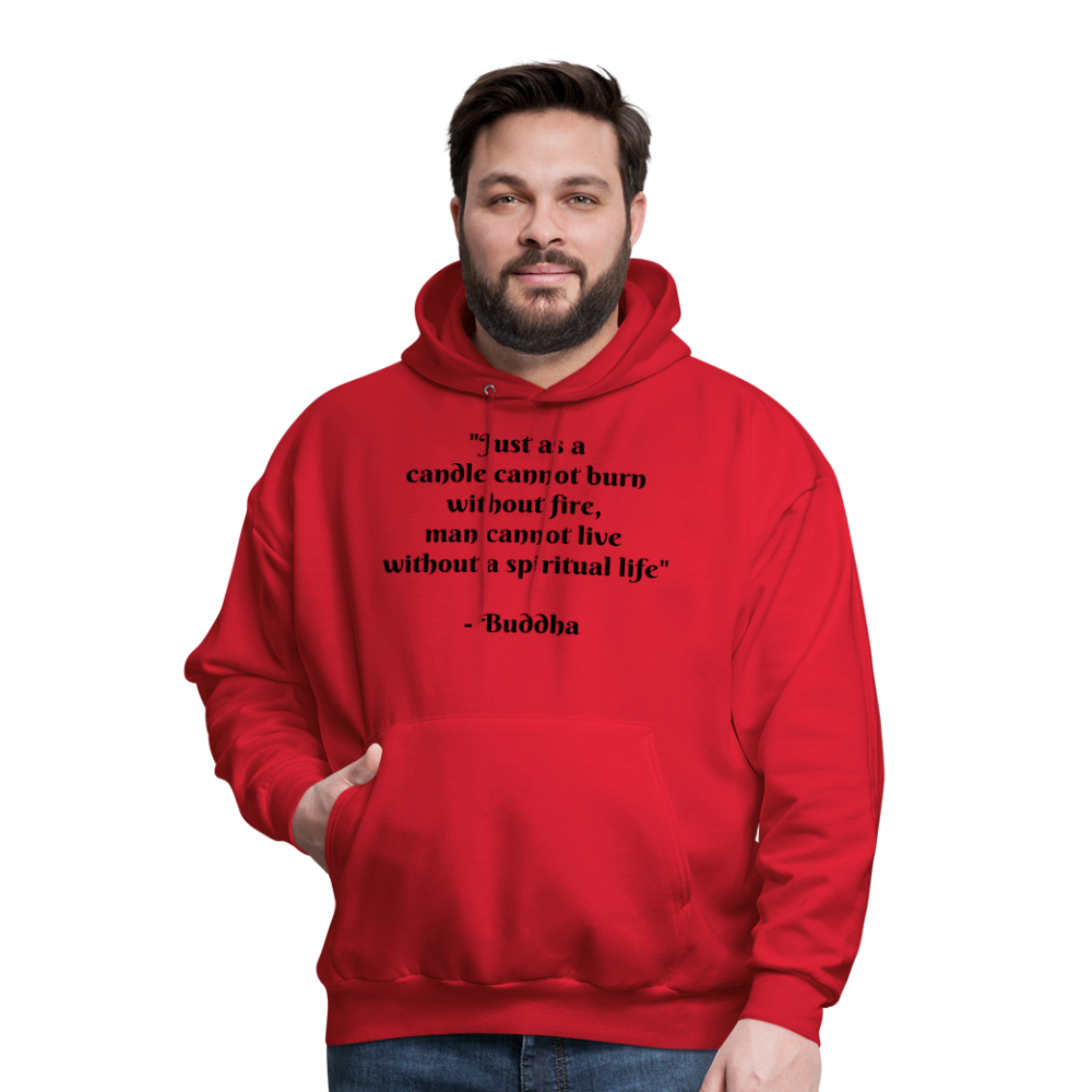 Men's Hoodie/ Spiritual 1 - red