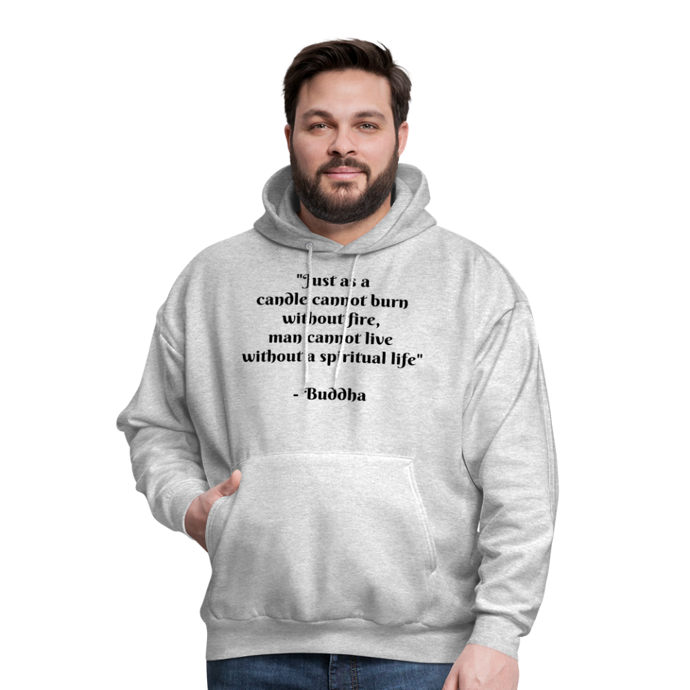 Men's Hoodie/ Spiritual 1 - ash 