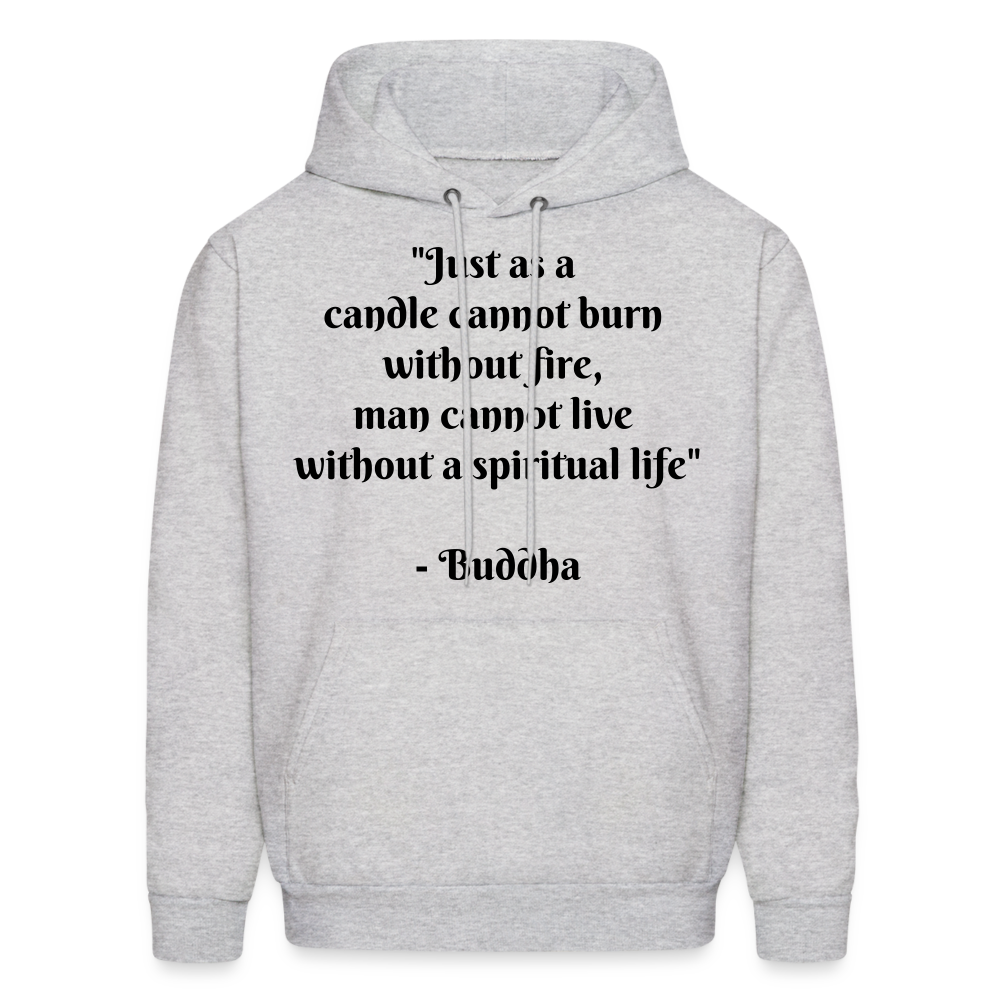 Men's Hoodie/ Spiritual 1 - ash 