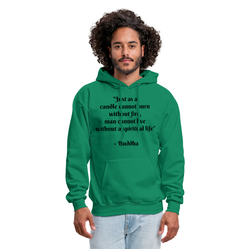 Men's Hoodie/ Spiritual 1 - kelly green