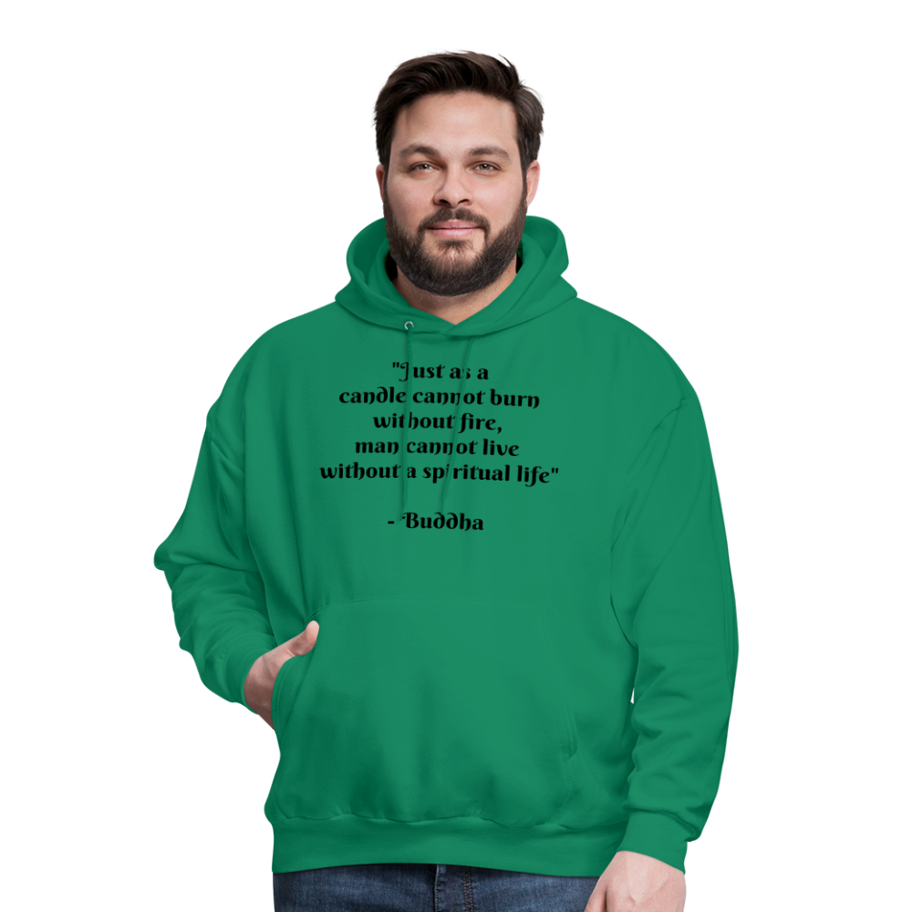 Men's Hoodie/ Spiritual 1 - kelly green