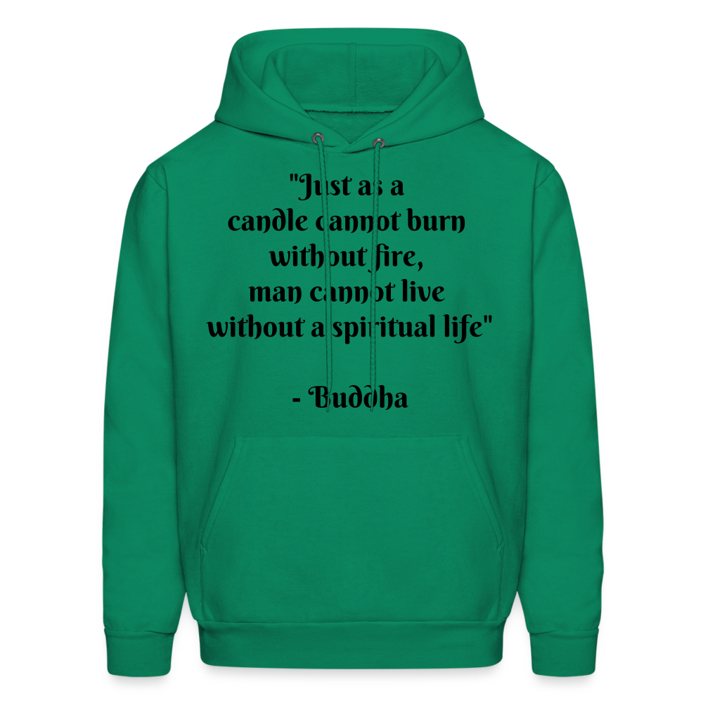 Men's Hoodie/ Spiritual 1 - kelly green