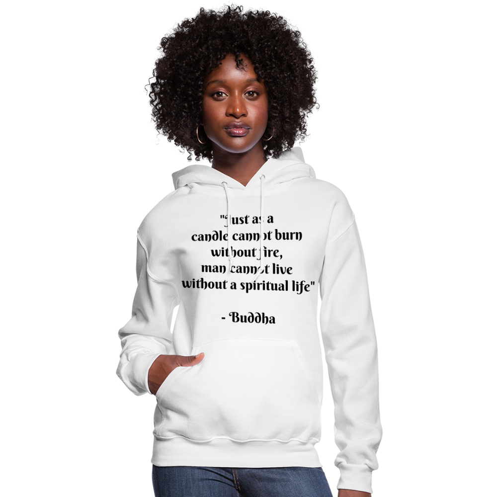 Women's Hoodie/ Spiritual 1 - white