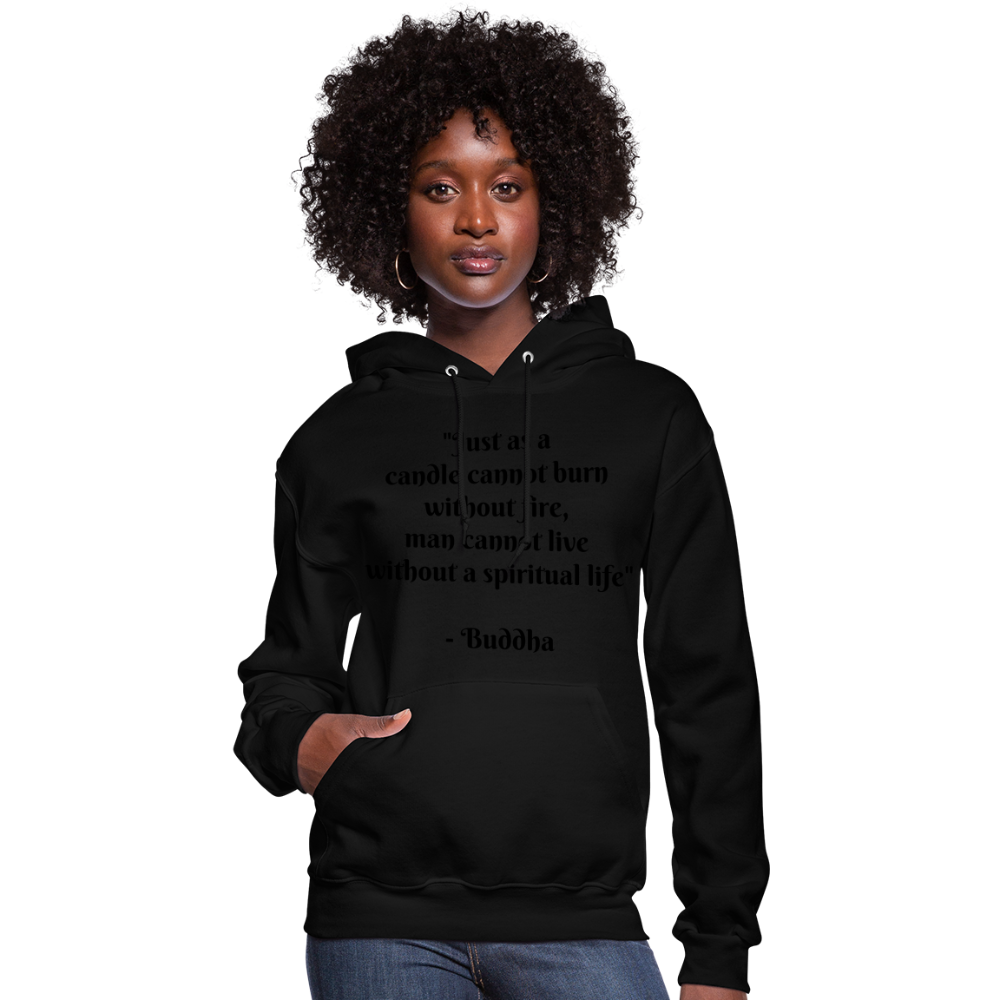 Women's Hoodie/ Spiritual 1 - black