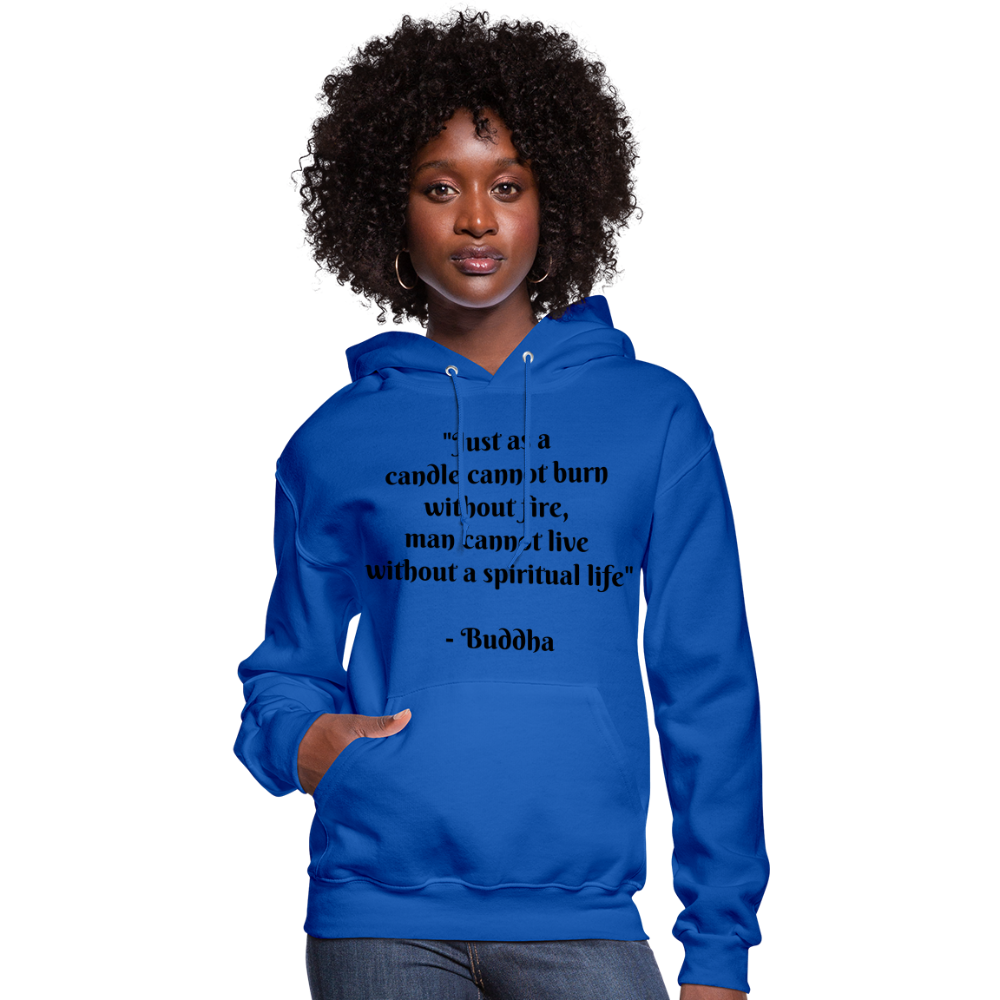 Women's Hoodie/ Spiritual 1 - royal blue