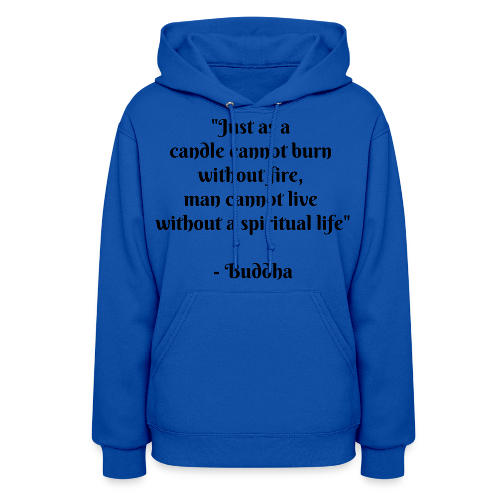 Women's Hoodie/ Spiritual 1 - royal blue