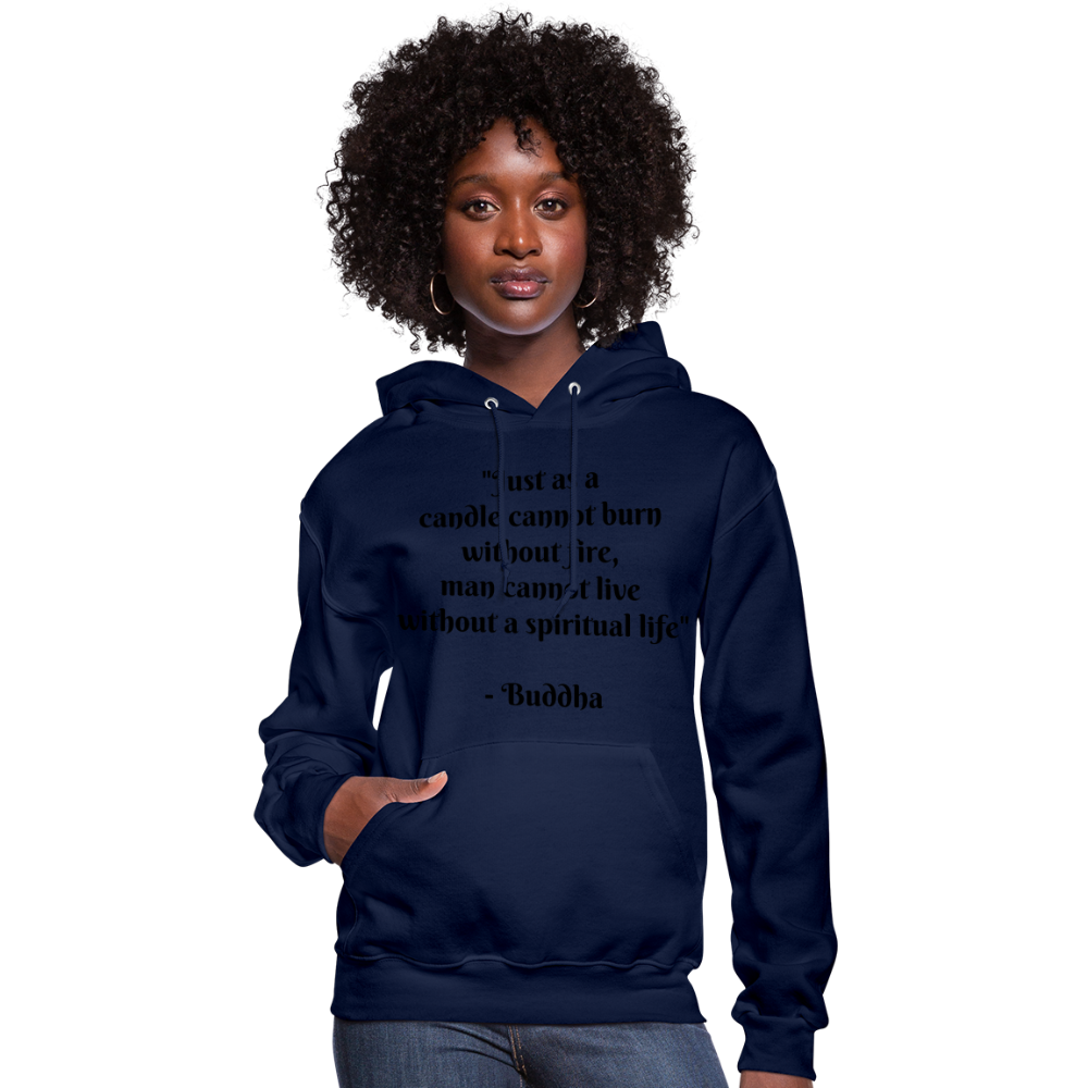 Women's Hoodie/ Spiritual 1 - navy