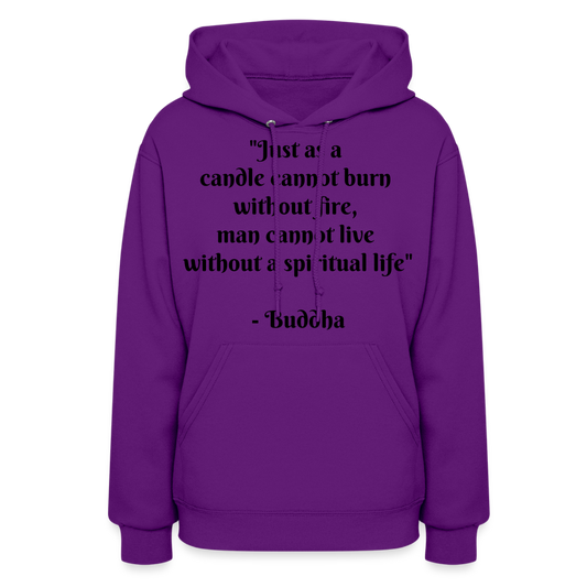 Women's Hoodie/ Spiritual 1 - purple