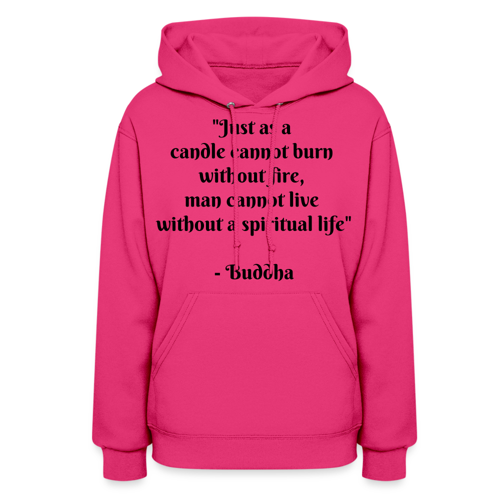 Women's Hoodie/ Spiritual 1 - fuchsia