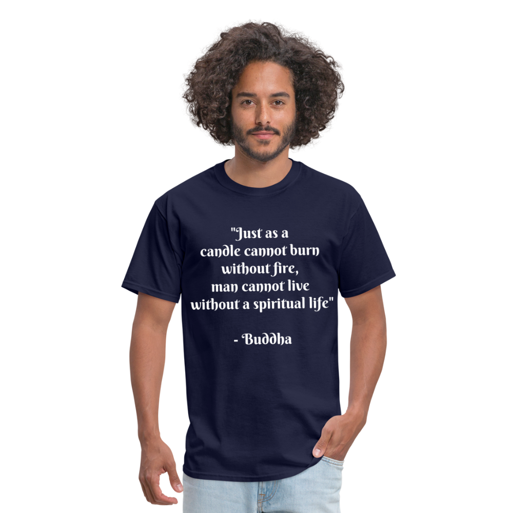 Unisex Classic T-Shirt/ Spiritual 1 - navy