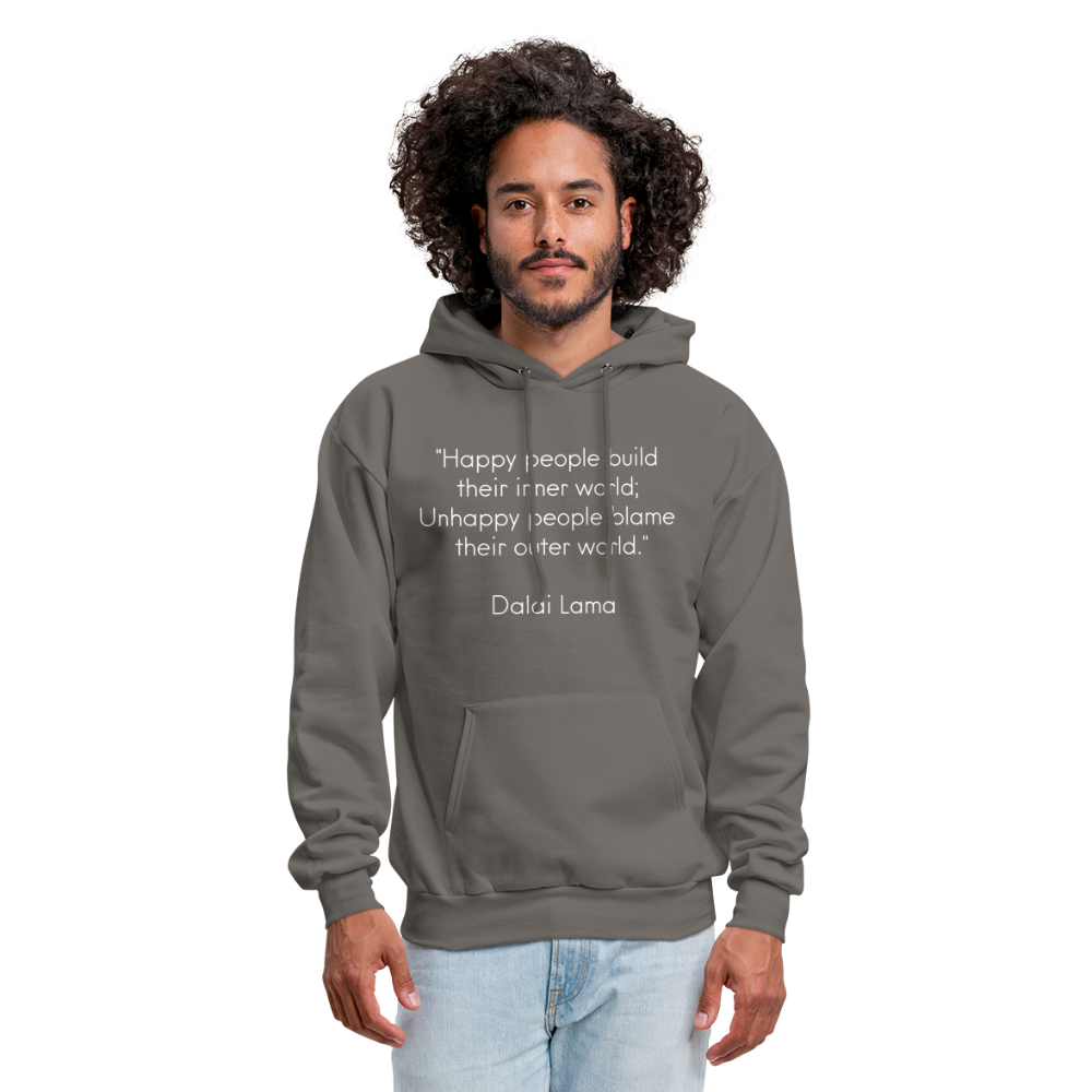 Men's Hoodie/Spiritual 2 - asphalt gray