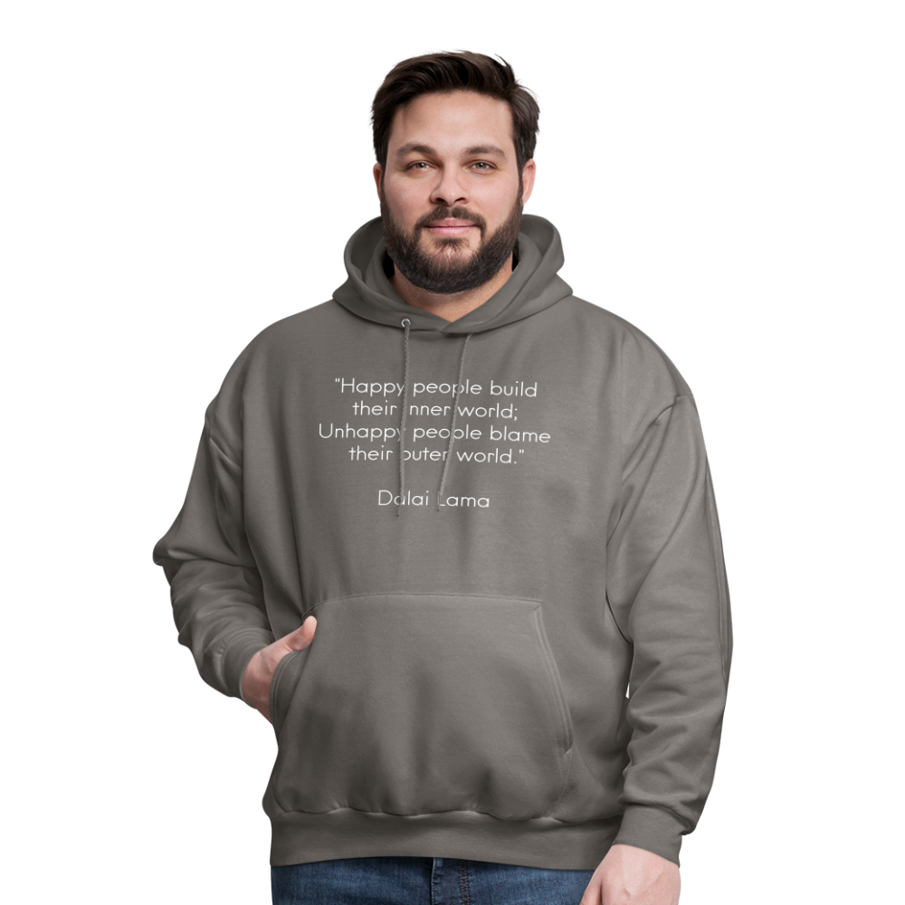 Men's Hoodie/Spiritual 2 - asphalt gray