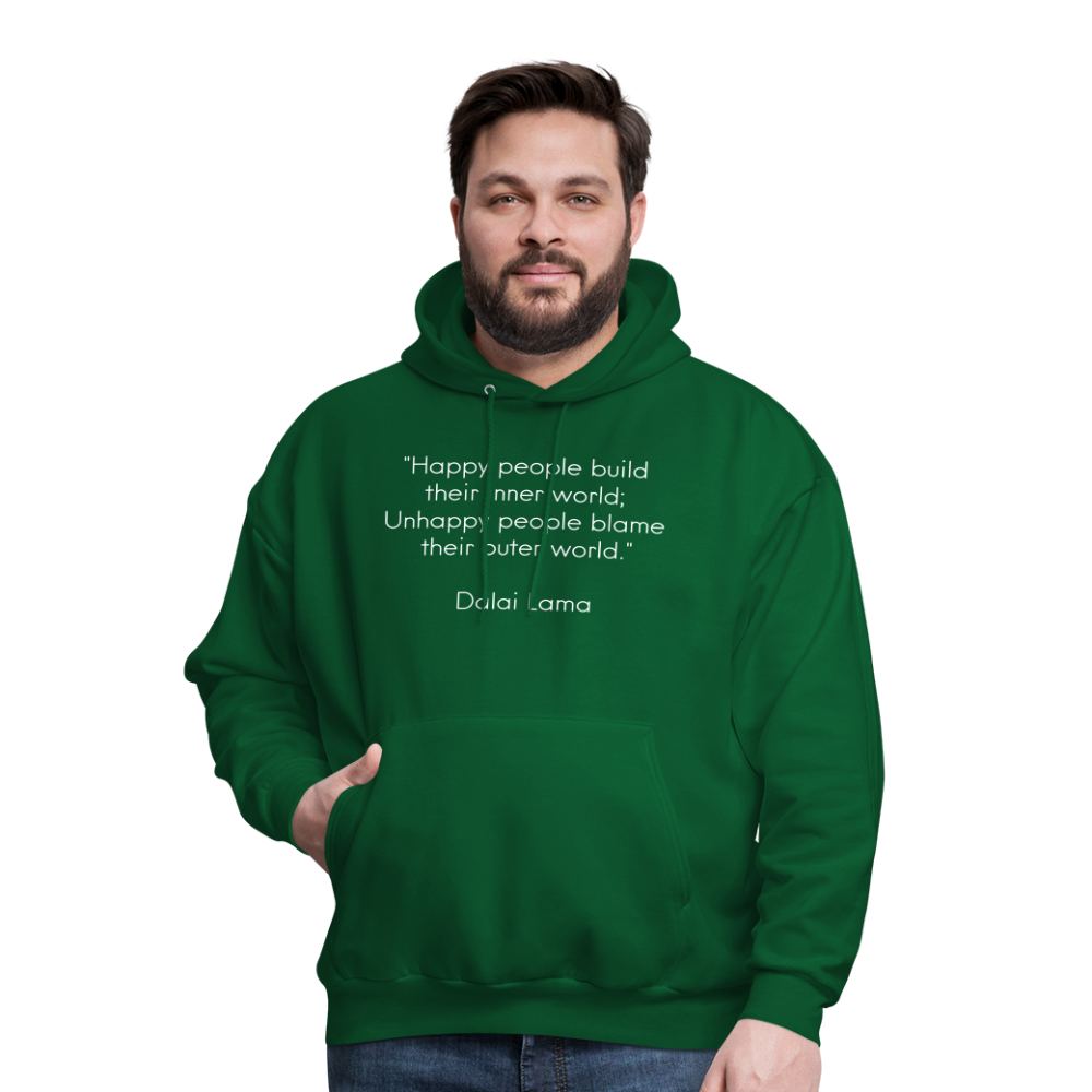 Men's Hoodie/Spiritual 2 - forest green