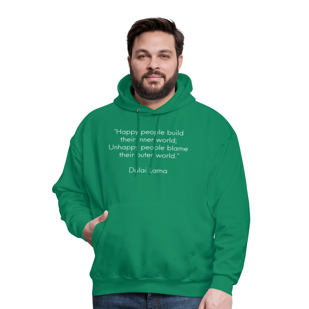 Men's Hoodie/Spiritual 2 - kelly green