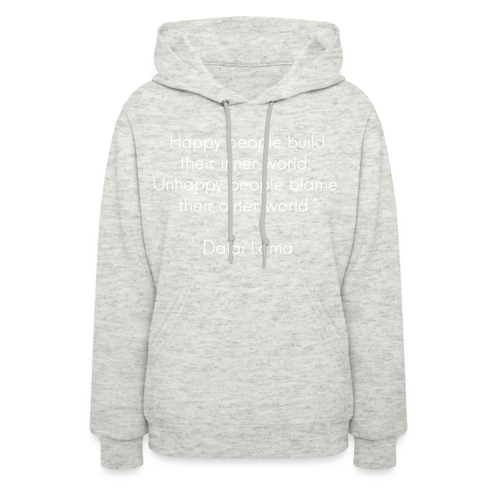 Women's Hoodie/ Spiritual 2 - heather oatmeal