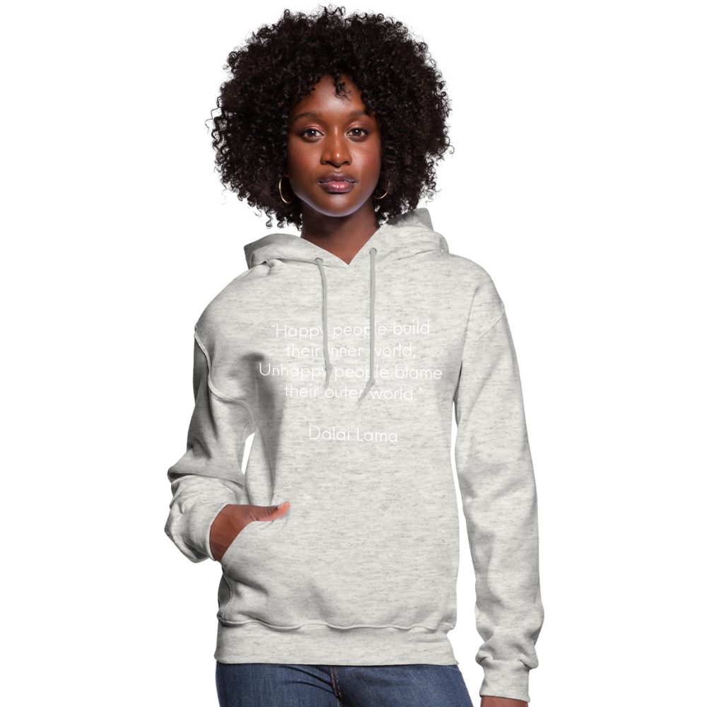 Women's Hoodie/ Spiritual 2 - heather oatmeal