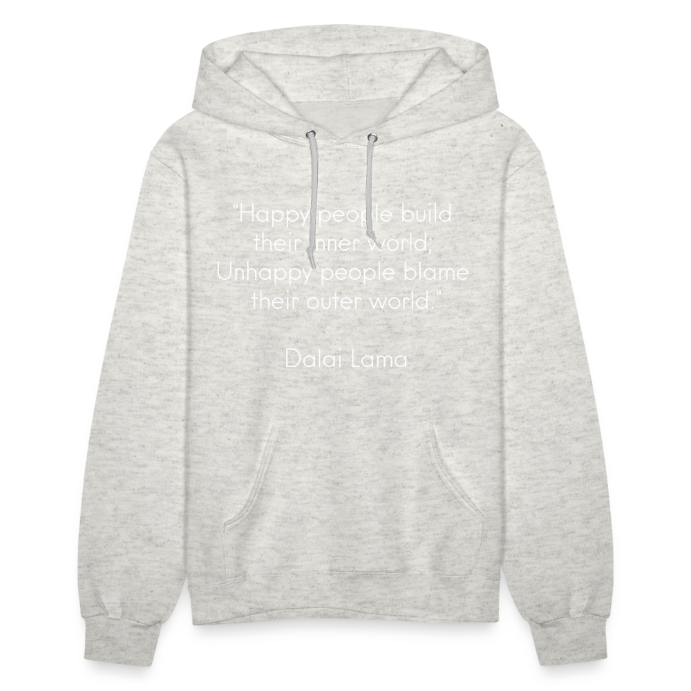 Women's Hoodie/ Spiritual 2 - heather oatmeal