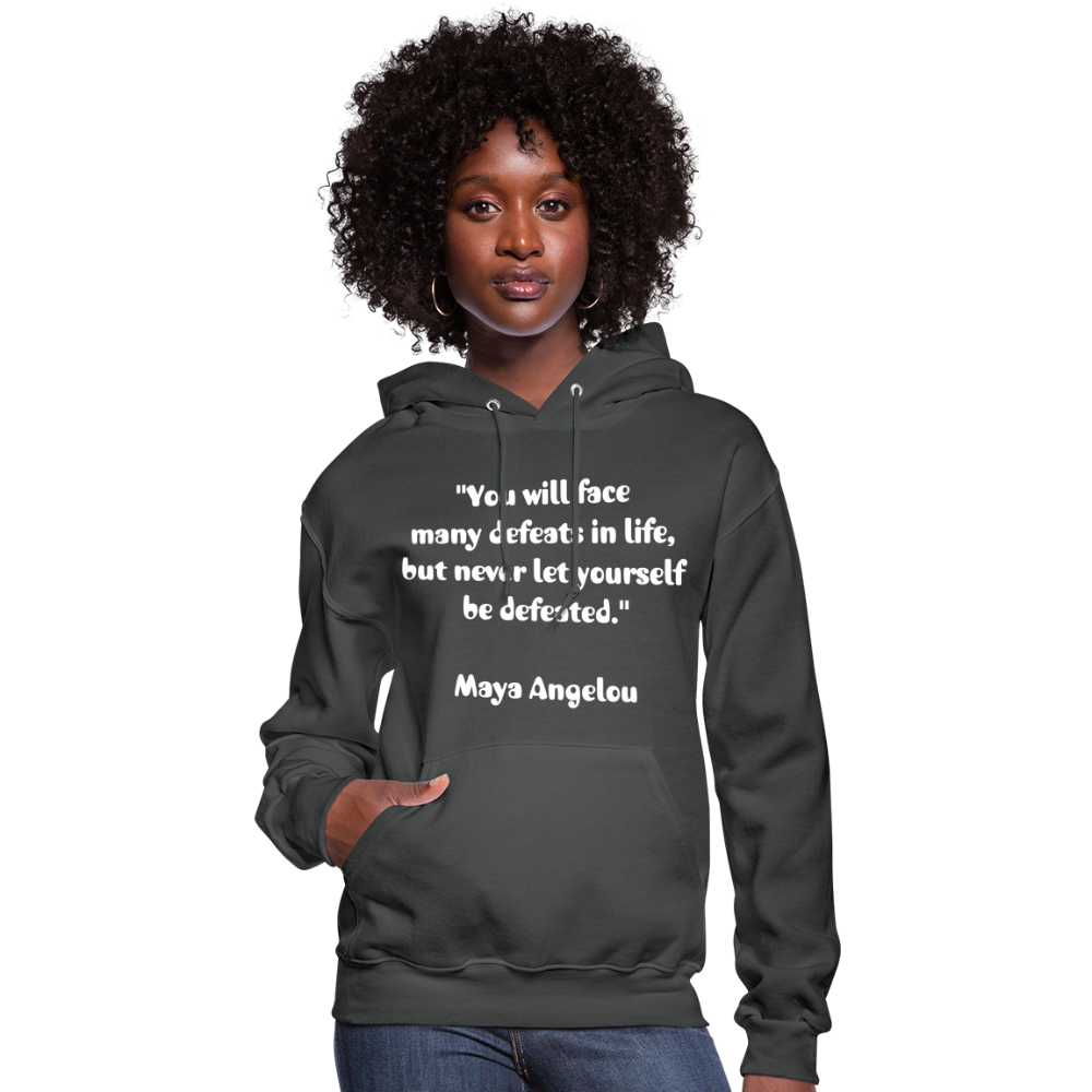 Women's Hoodie/ Spiritual 3 - asphalt