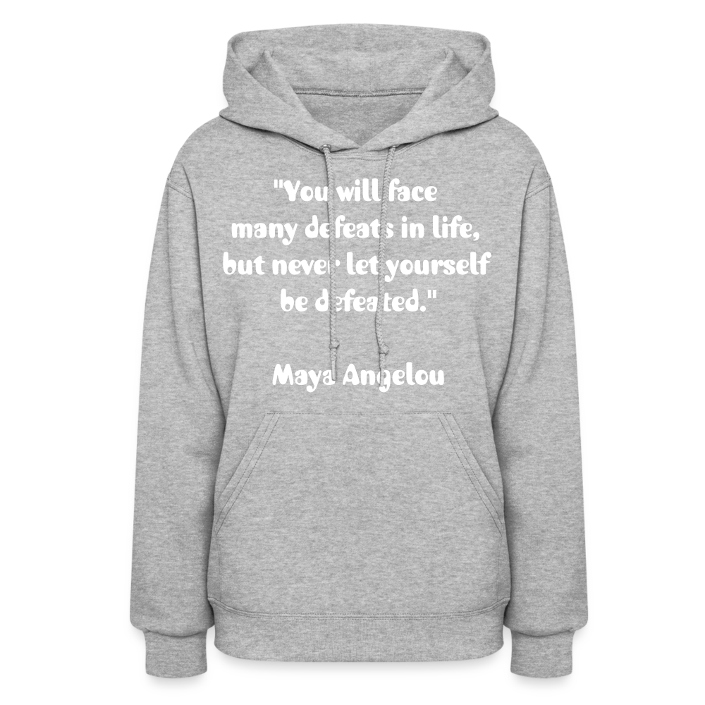 Women's Hoodie/ Spiritual 3 - heather gray