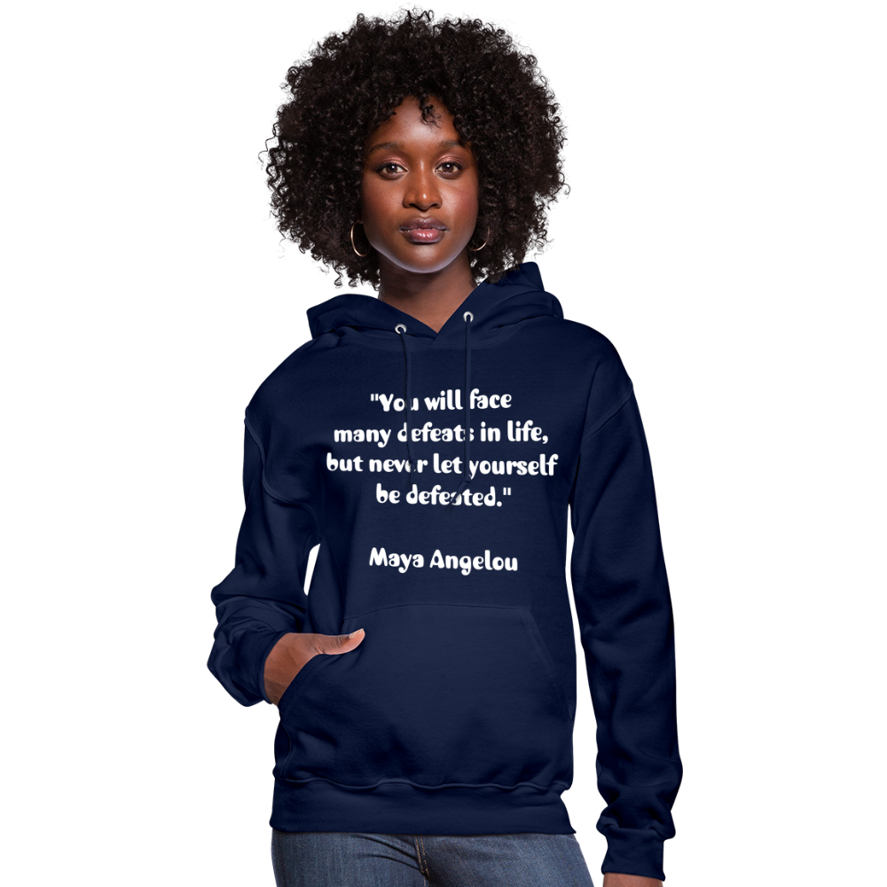 Women's Hoodie/ Spiritual 3 - navy