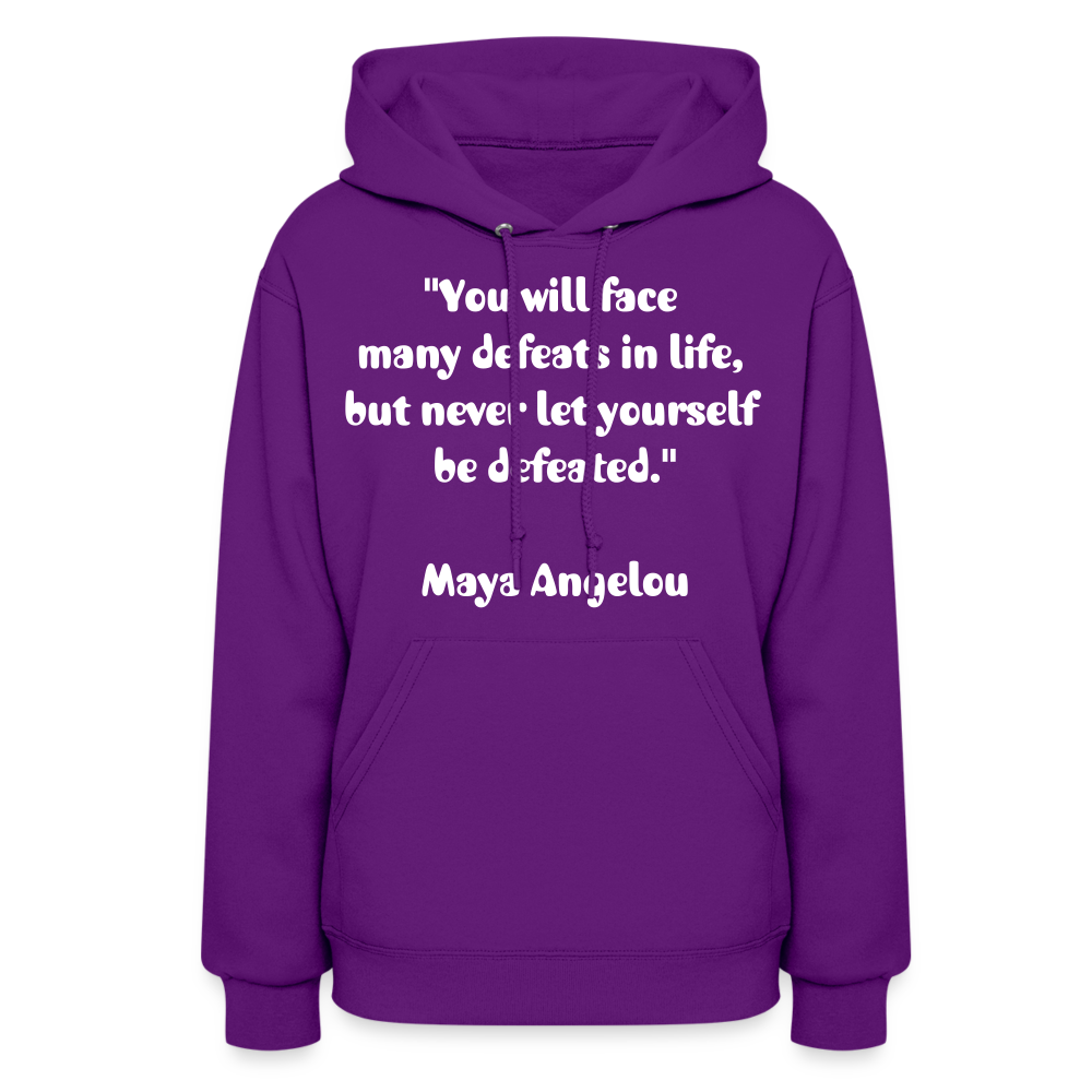 Women's Hoodie/ Spiritual 3 - purple