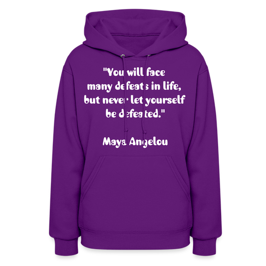 Women's Hoodie/ Spiritual 3 - purple