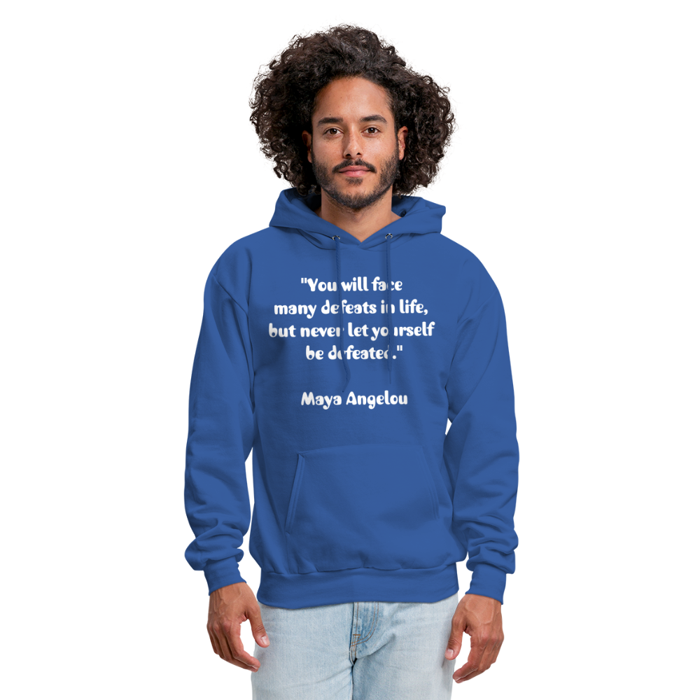 Men's Hoodie/ Spiritual 3 - royal blue