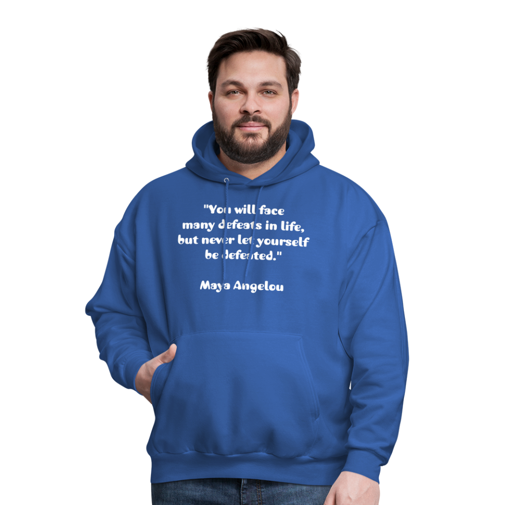 Men's Hoodie/ Spiritual 3 - royal blue