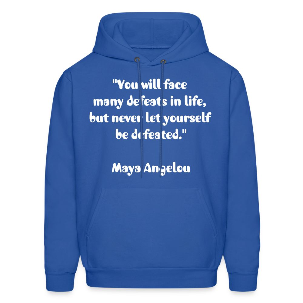 Men's Hoodie/ Spiritual 3 - royal blue