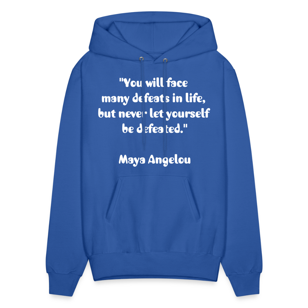 Men's Hoodie/ Spiritual 3 - royal blue