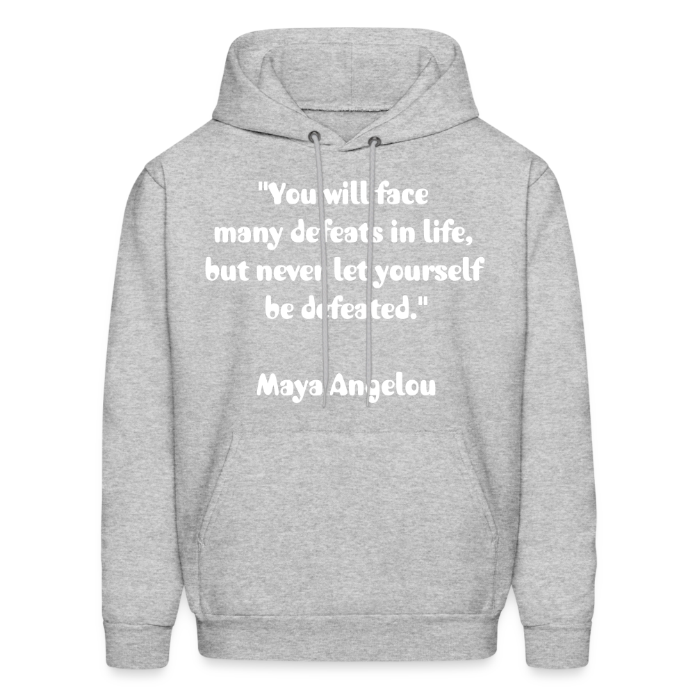 Men's Hoodie/ Spiritual 3 - heather gray