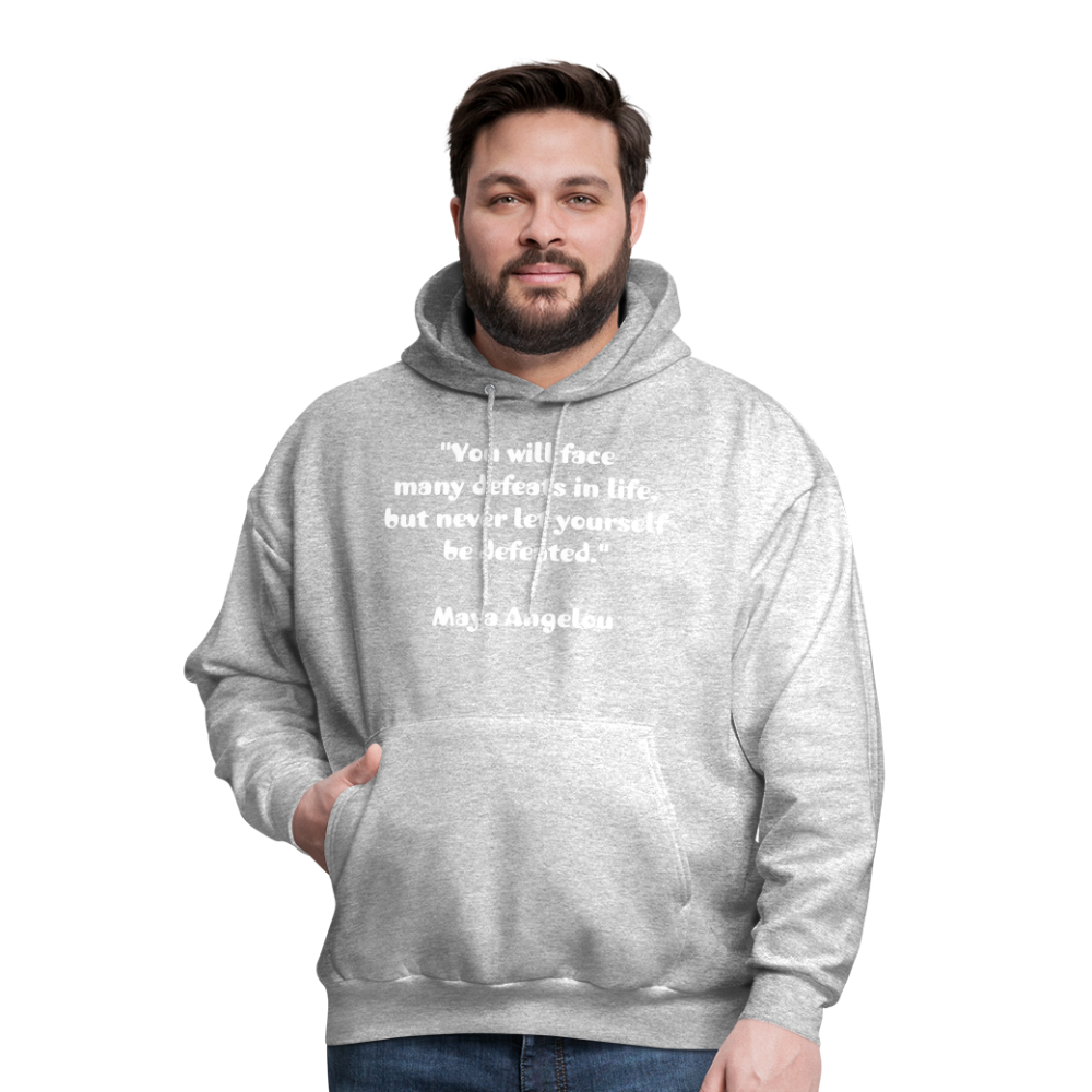 Men's Hoodie/ Spiritual 3 - heather gray