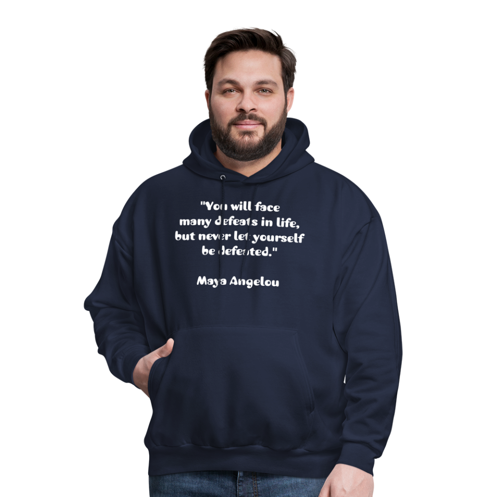 Men's Hoodie/ Spiritual 3 - navy