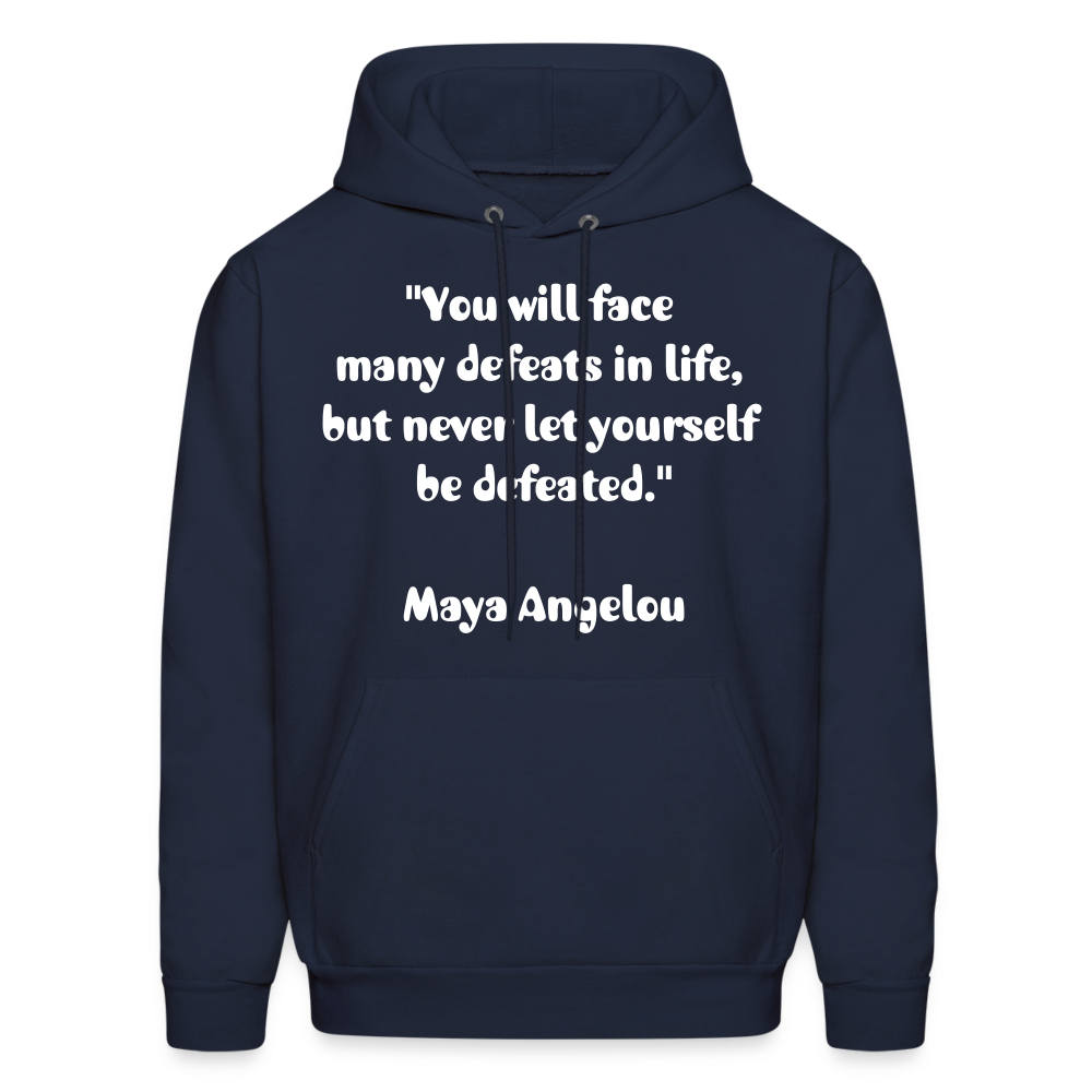 Men's Hoodie/ Spiritual 3 - navy